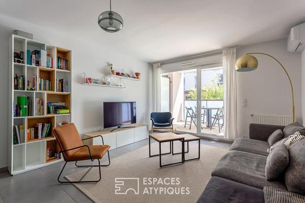 Appartement moderne avec terrasses
