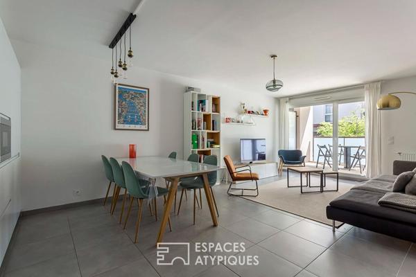 Appartement moderne avec terrasses