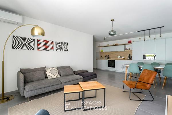 Appartement moderne avec terrasses