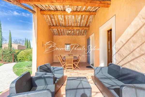 Bédoin - maison provençale avec piscine chauffée au pied du Mont Ventoux
