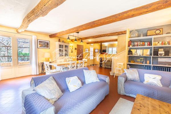 Bédoin - maison provençale avec piscine chauffée au pied du Mont Ventoux