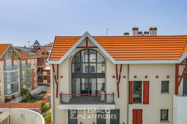 Dernier étage avec terrasse dans l’authentique quartier de l’Aiguillon