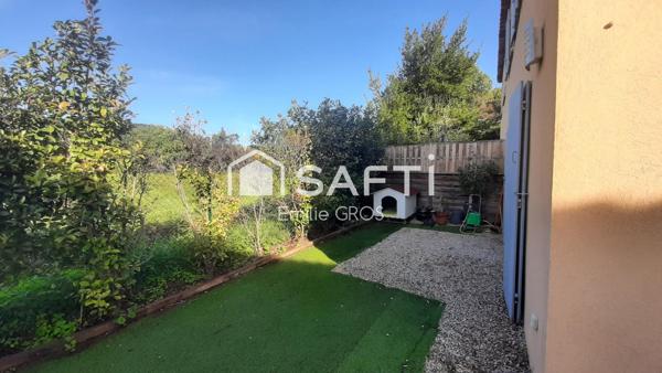 Mazet en résidence sécurisée, au calme