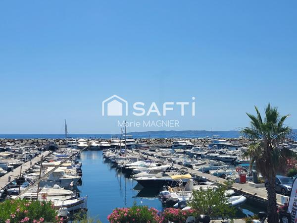 Les Issambres – Lumineux T4 de 76 m2 au dernier étage, entre mer et nature !