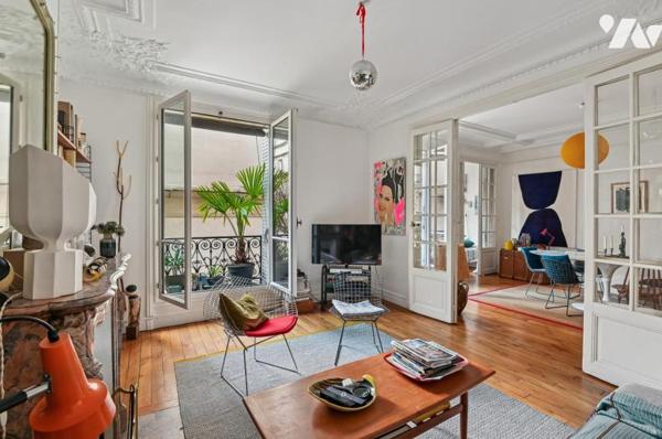 Appartement 3 pièces - Villa des Platanes - Secteur Abbesses