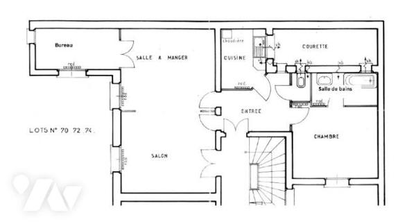 Appartement 3 pièces - Villa des Platanes - Secteur Abbesses