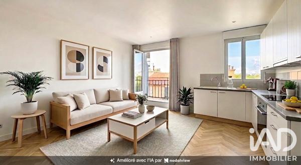 Appartement à vendre 2 pièces 39,7 m² Montrouge