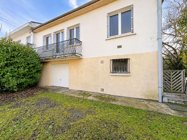 PORTET SUR GARONNE - Village - Maison de 90,8 m2 avec jardin de 476m2 , double garage et atelier , Portet sur garonne