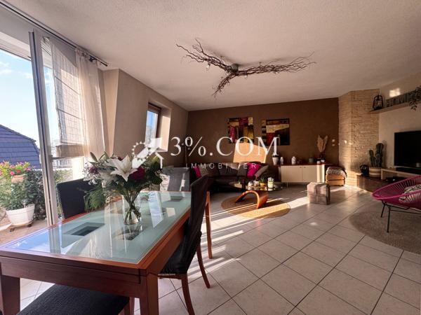 Appartement 3 pièce(s) 2 chambre(s) 96 m²