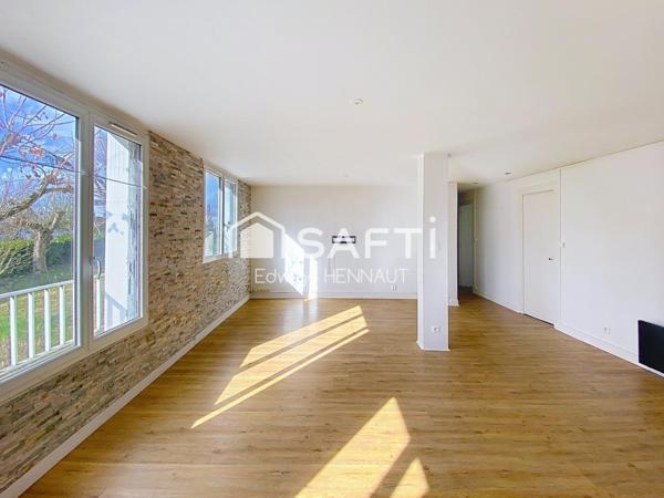 Grand T4 lumineux - 3ch - Rénové - Quartier recherché