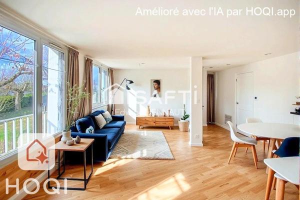 Grand T4 lumineux - 3ch - Rénové - Quartier recherché