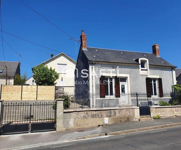 Maison 2 chambres, jardin-stationnement-dépendance