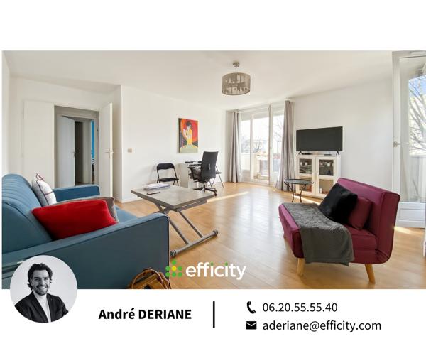 Appartement 2 pièces - 52 m²