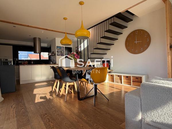 Pavillon de 100m2 - 4 chambres - Jardin