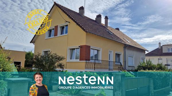 Maison familiale 4 chambres avec jardin, sous-sol et garage ? Le Mans Heuzé Saint-Georges