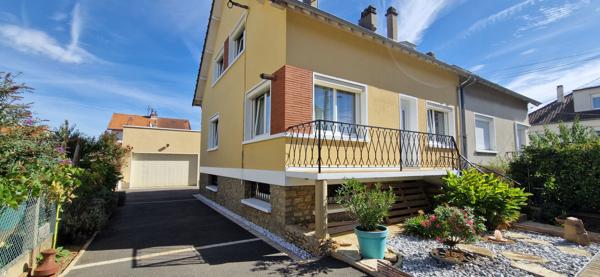 Maison familiale 4 chambres avec jardin, sous-sol et garage ? Le Mans Heuzé Saint-Georges