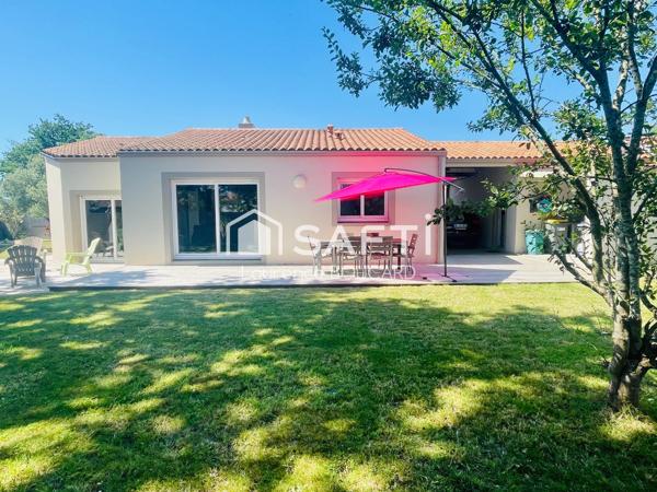 Belle maison de 120 m² avec garage et carport