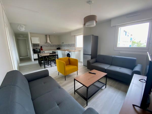 ANGERS - Quartier La Madeleine / St Léonard - Appartement T5 meublé avec parking - Pierre S & Co