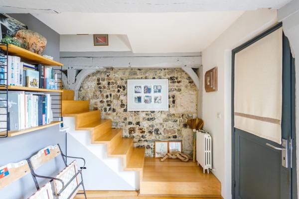 Honfleur – Quartier Sainte-Catherine – Vente en nue-propriété d’un ensemble immobilier de charme avec jardin et terrasse