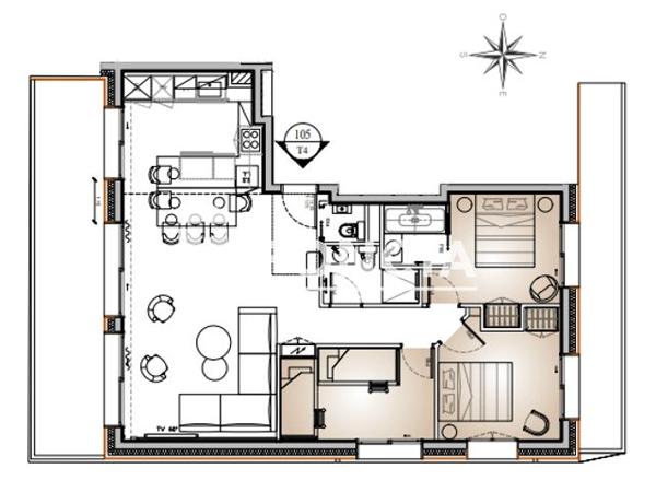 À vendre Appartement 4 pièces 86.64 m² - Meribel Les Allues 73550