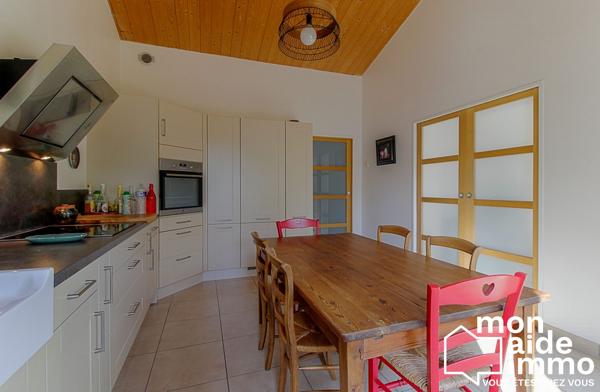 Maison familiale 3 chambres, grand jardin