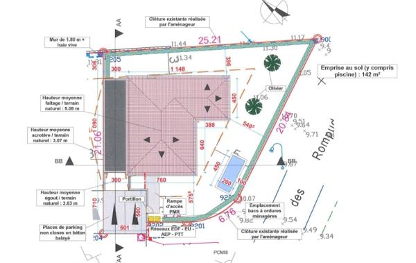 Vente Terrain immédiatement constructible Bessan   