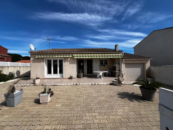 Maison de Plain Pied, 2 chambres, terrain piscinable, Garage