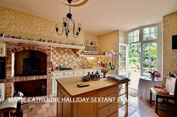 NICHE EN HAUTEUR MAGNIFIQUE CHATEAU SUR 7700 M2 AVEC SA SOURCE