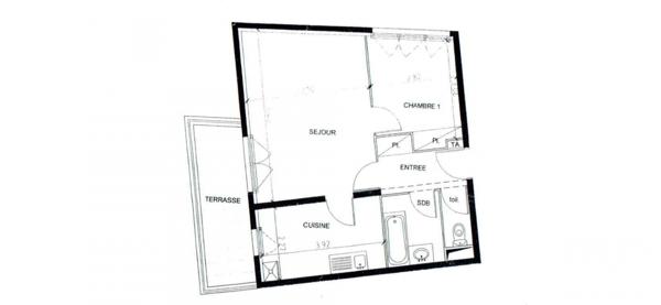 Appartement à vendre 2 pièces 48 m² Nanterre