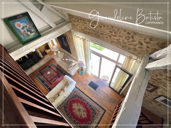 Maison en Pierre 4 chambres - Terrain 2229m2 avec Piscine 10x5