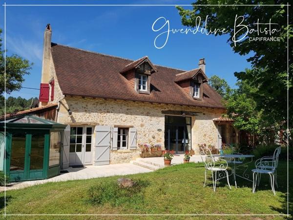 Maison en Pierre 4 chambres - Terrain 2229m2 avec Piscine 10x5