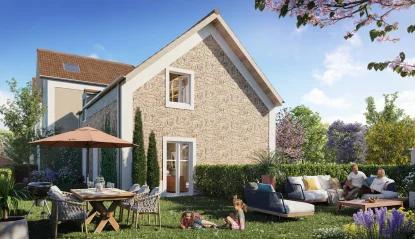 Maison neuve de 4 chambres avec un jardin privatif , une place de parking ou son garage .