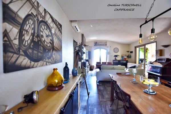 CAVALAIRE SUR MER (83) - PROPRIETE SANS TRAVAUX AVEC PISCINE - 1 MAISON PRINCIPALE ET 1 APPARTEMENT LOFT