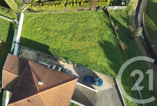 Terrain à vendre  449 m2 LOIRE SUR RHONE - 69