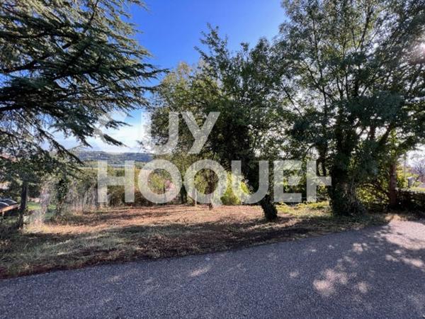 Terrain 397 m² sur la commune de LOIRE SUR RHONE (69700)