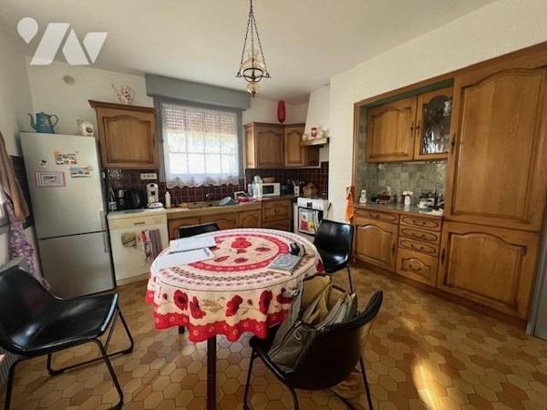 Maison 5 chambres jardin garage terrain constructible