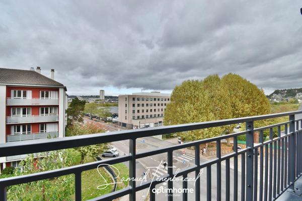 Appartement T4 83m2 à vendre à Rouen (76000) – Rive Gauche, avec balcon et parking