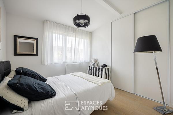 Toit-terrasse contemporain au coeur de Tassin