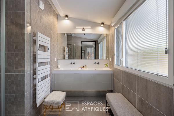 Toit-terrasse contemporain au coeur de Tassin