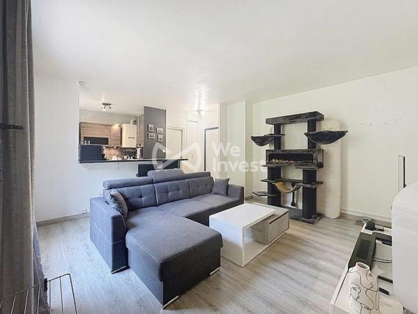 Appartement F2 vendu loué avec cave et parking – Crécy-la-Chapelle