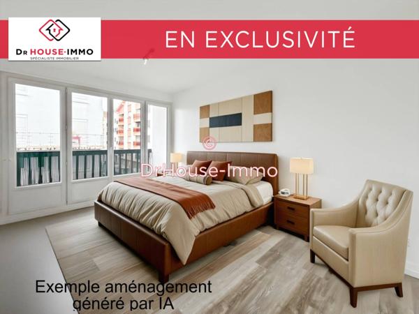 Appartement à vendre 3 pièces de 56 m²