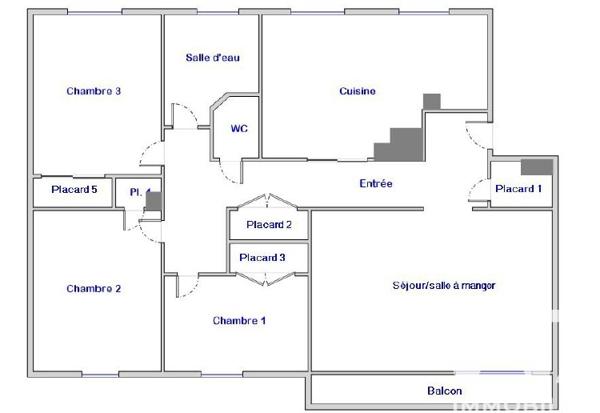Appartement à vendre 4 pièces 78 m² Clermont-Ferrand