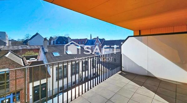 T3 cœur d’Arras avec loggia, parking, ascenseur