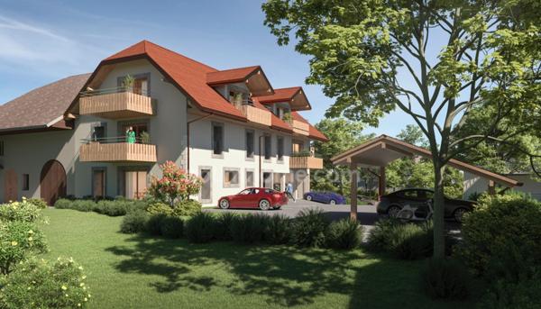 Appartement 3 pièces - 69 m2 avec jardin