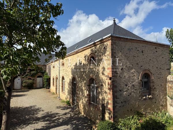 Ravissante maison de maître du XIXe à vendre en Haut-Anjou