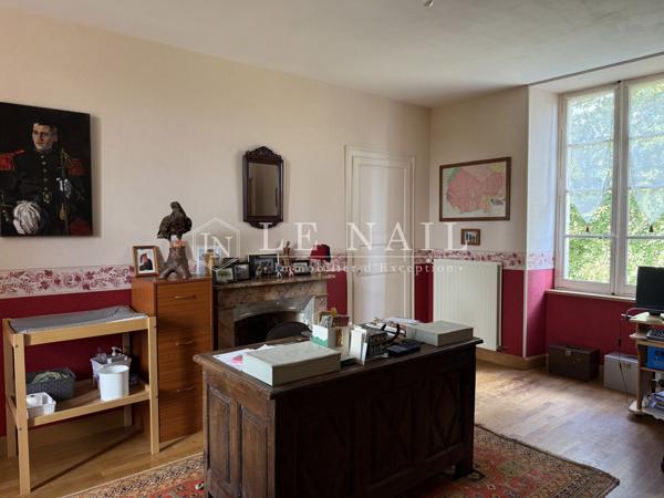 Ravissante maison de maître du XIXe à vendre en Haut-Anjou