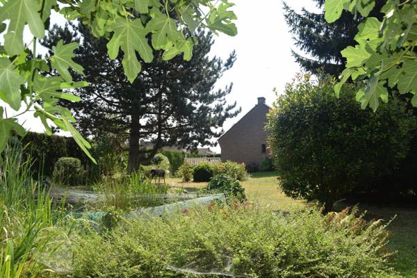Maison de plein pied avec sous sol complet