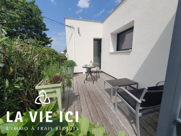 Maison de plain pied avec de beaux volumes