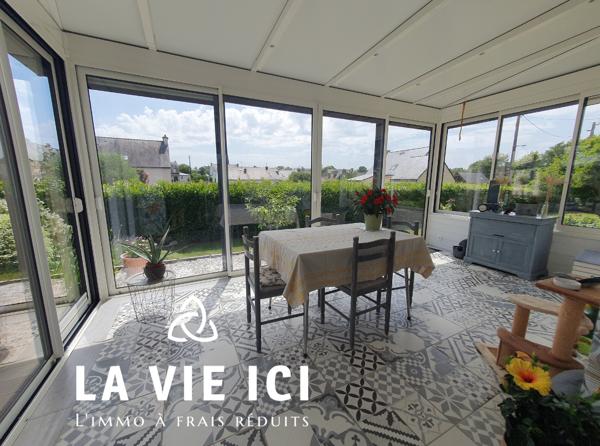 Maison de plain pied avec de beaux volumes