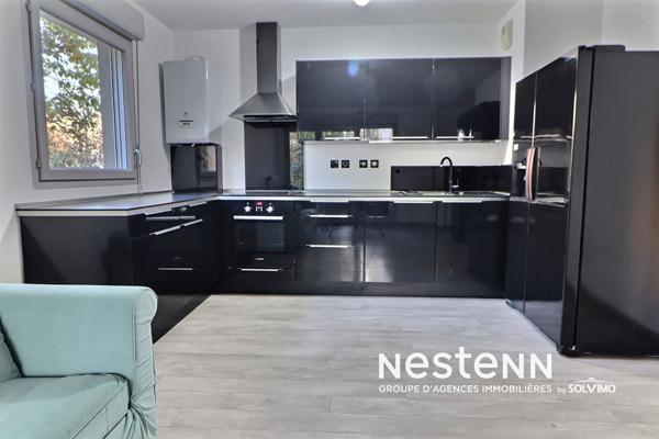 Appartement rez-de-jardin Saint Priest Revaison 3 pièces 58 m2, terrasse, jardin 24.4m2, garage fermé en sous-sol